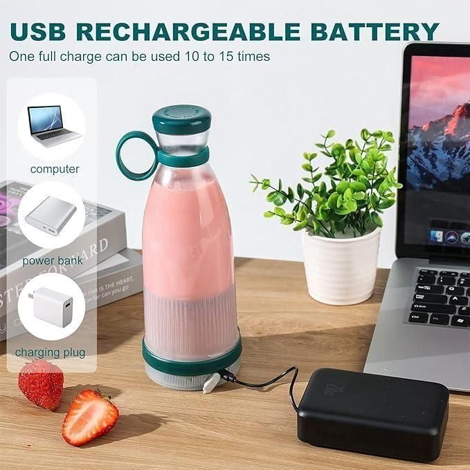 Portable Mini Juicer Bottle