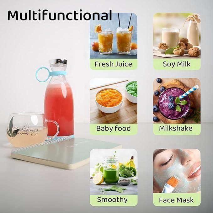 Portable Mini Juicer Bottle